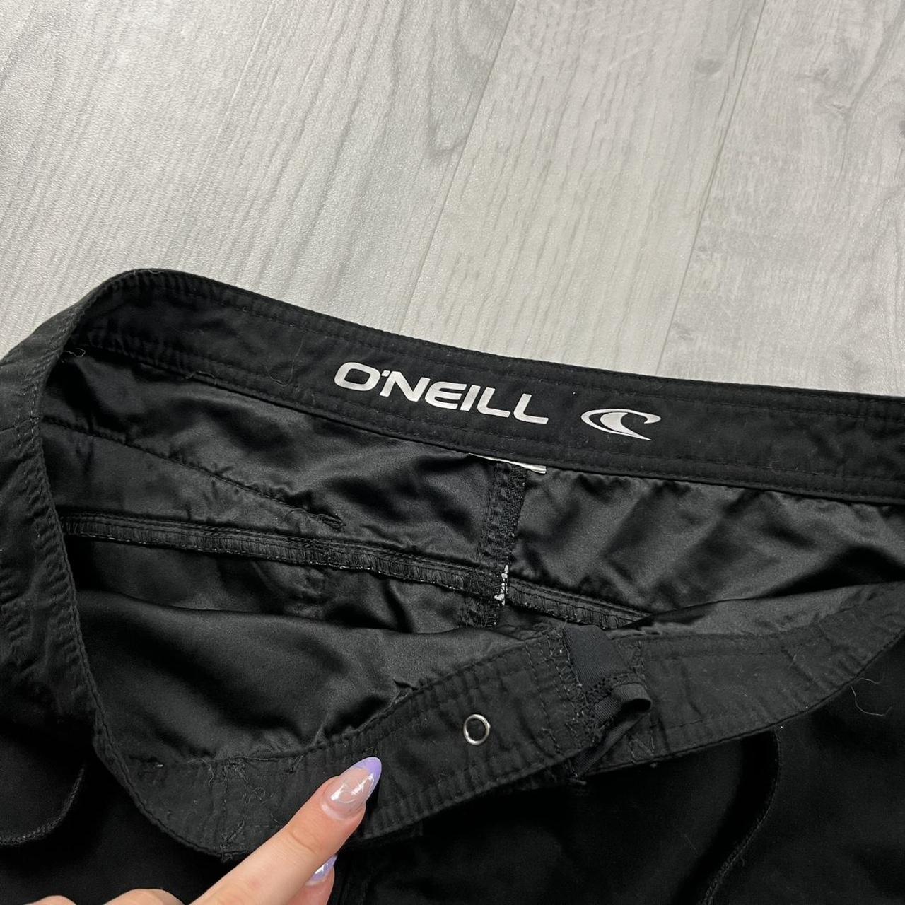 VINTAGE Y2K O’NEILL BAGGY LOOSE BOARD SURF SHORT SHORTS BLACK