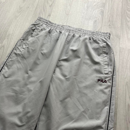 VINTAGE Y2K FILA BAGGY TRACKSUIT BOTTOMS GREY