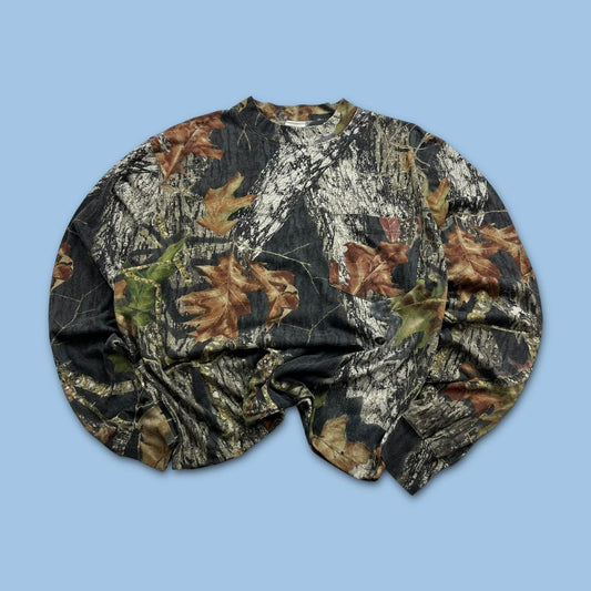 VINTAGE Y2K REALTREE LONG SLEEVE T SHIRT CAMO