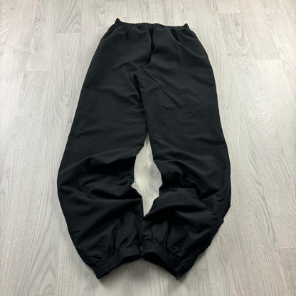 ADIDAS BAGGY TRACKSUIT BOTTOMS BLACK
