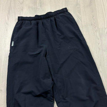 VINTAGE Y2K ADIDAS BAGGY TRACKSUIT BOTTOMS NAVY