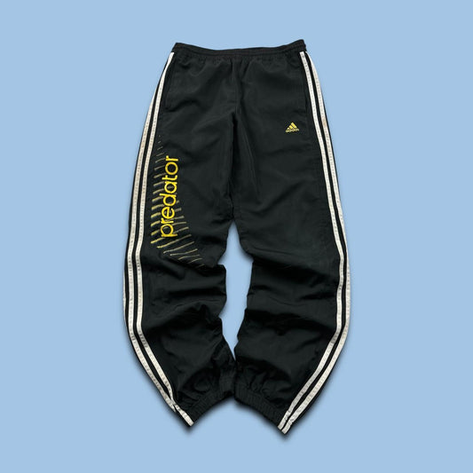 VINTAGE Y2K ADIDAS BAGGY TRACKSUIT BOTTOMS BLACK