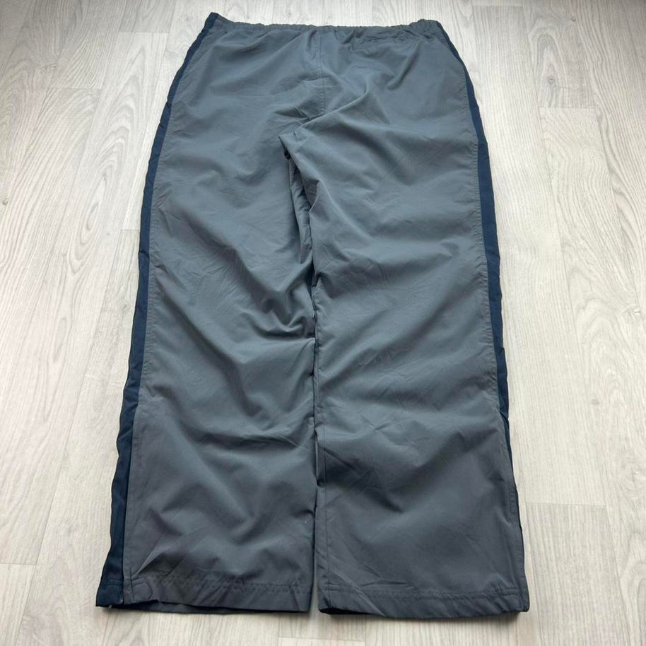 VINTAGE Y2K REEBOK BAGGY TRACKSUIT BOTTOMS GREY