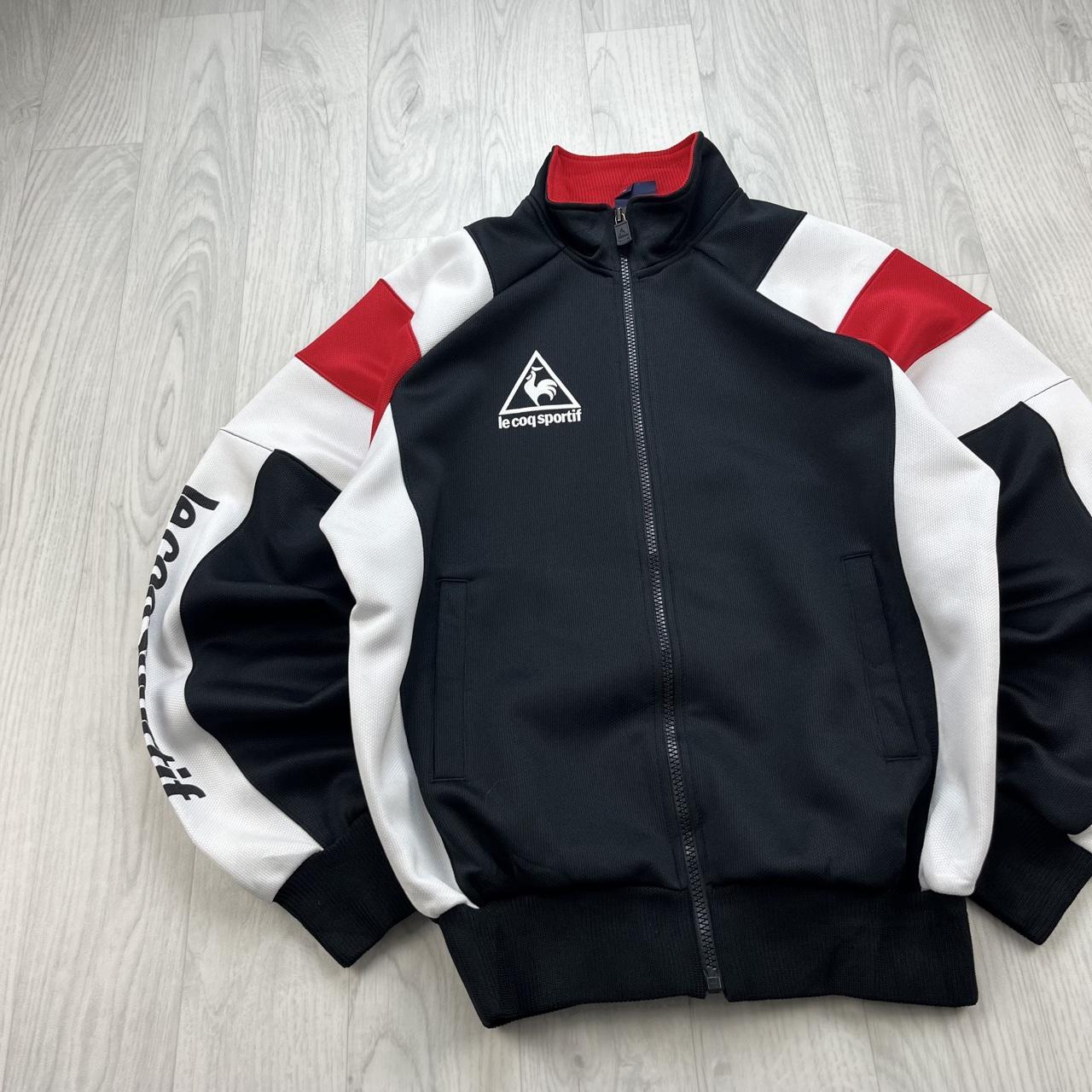 VINTAGE Y2K LE COQ SPORTIF TRACK JACKET BLACK