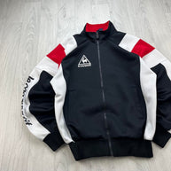 VINTAGE Y2K LE COQ SPORTIF TRACK JACKET BLACK