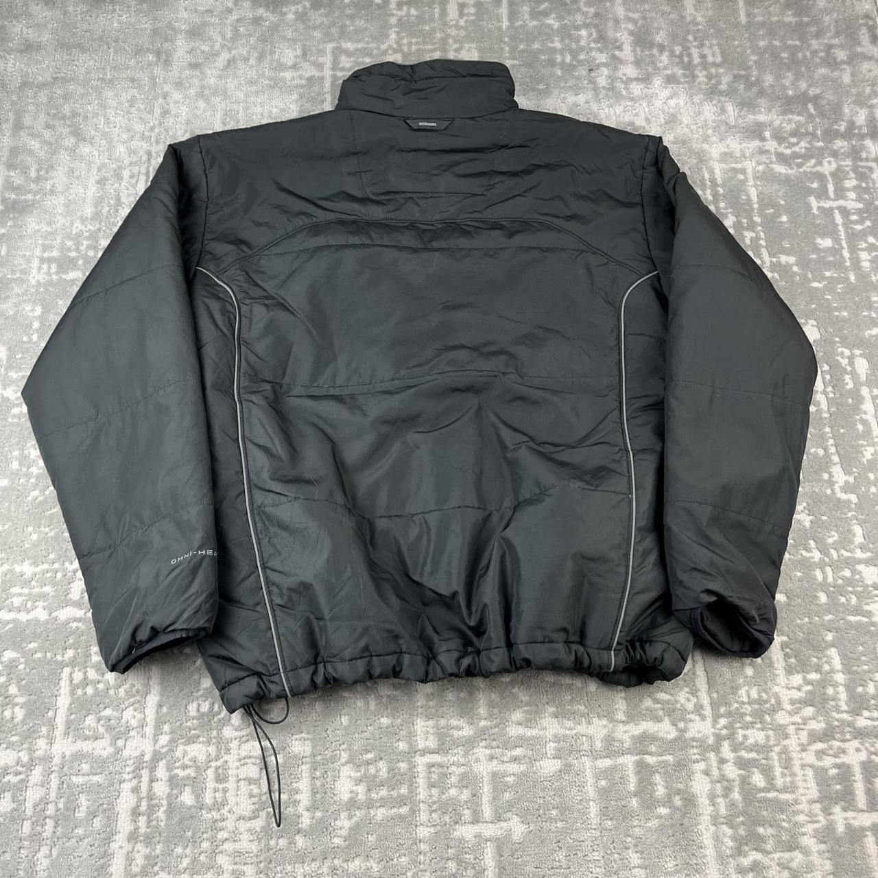 VINTAGE 00s COLUMBIA TECHNICAL UTILITY PADDED JACKET BLACK