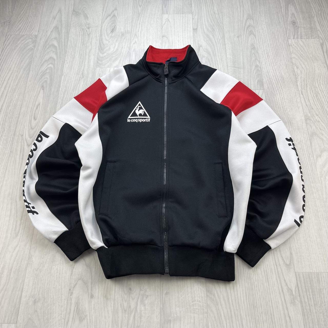 VINTAGE Y2K LE COQ SPORTIF TRACK JACKET BLACK