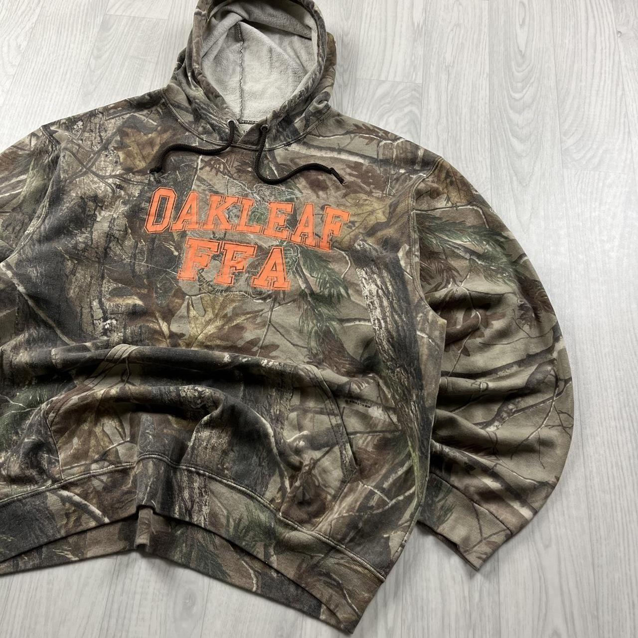 VINTAGE RUSSELL OUTDOORS REALTREE HOODIE CAMO