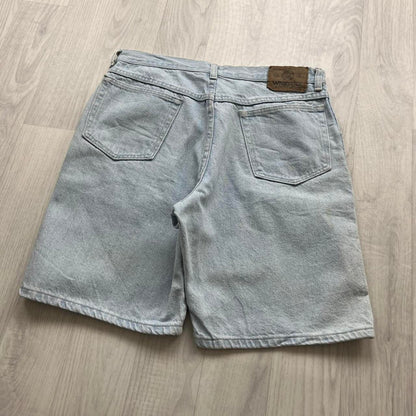 VINTAGE 00s WRANGLER BAGGY LOOSE JORTS BLUE