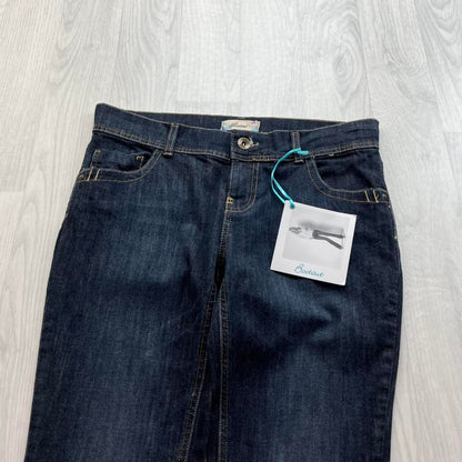 VINTAGE Y2K NEXT LOW RISE SLIM BOOTCUT JEANS NAVY