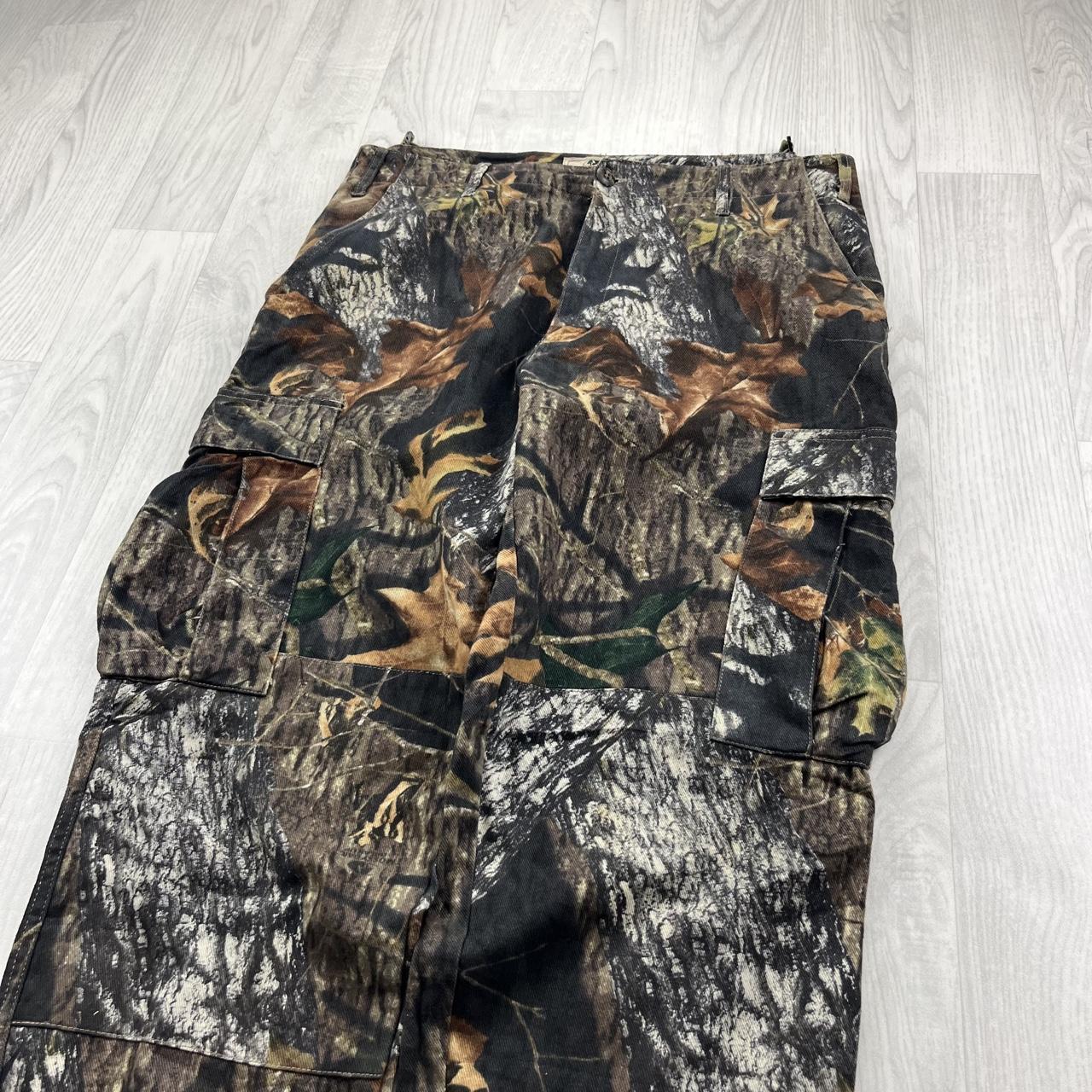 VINTAGE MOSSY OAK BAGGY CAMO CARGO PANTS
