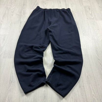 VINTAGE 00s CHAMPION BAGGY COTTON SWEATPANTS NAVY