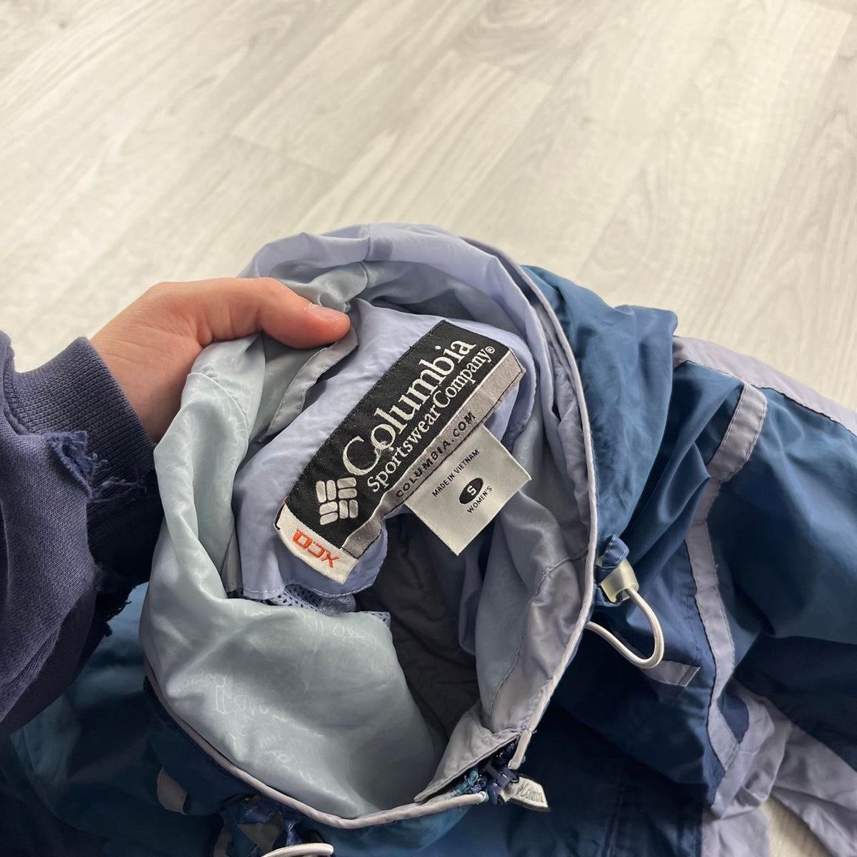 VINTAGE Y2K COLUMBIA TECHNICAL UTILITY SKI JACKET BLUE