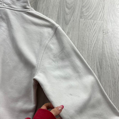 VINTAGE Y2K QUIKSILVER GRAPHIC HOODIE WHITE