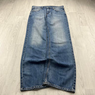 VINTAGE Y2K MUSTANG BAGGY JEANS BLUE