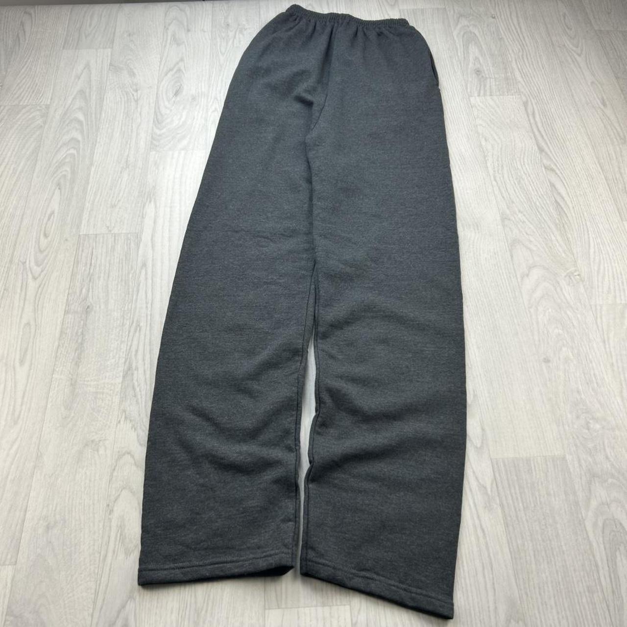 VINTAGE Y2K CHAMPION LOOSE COTTON SWEATPANTS GREY