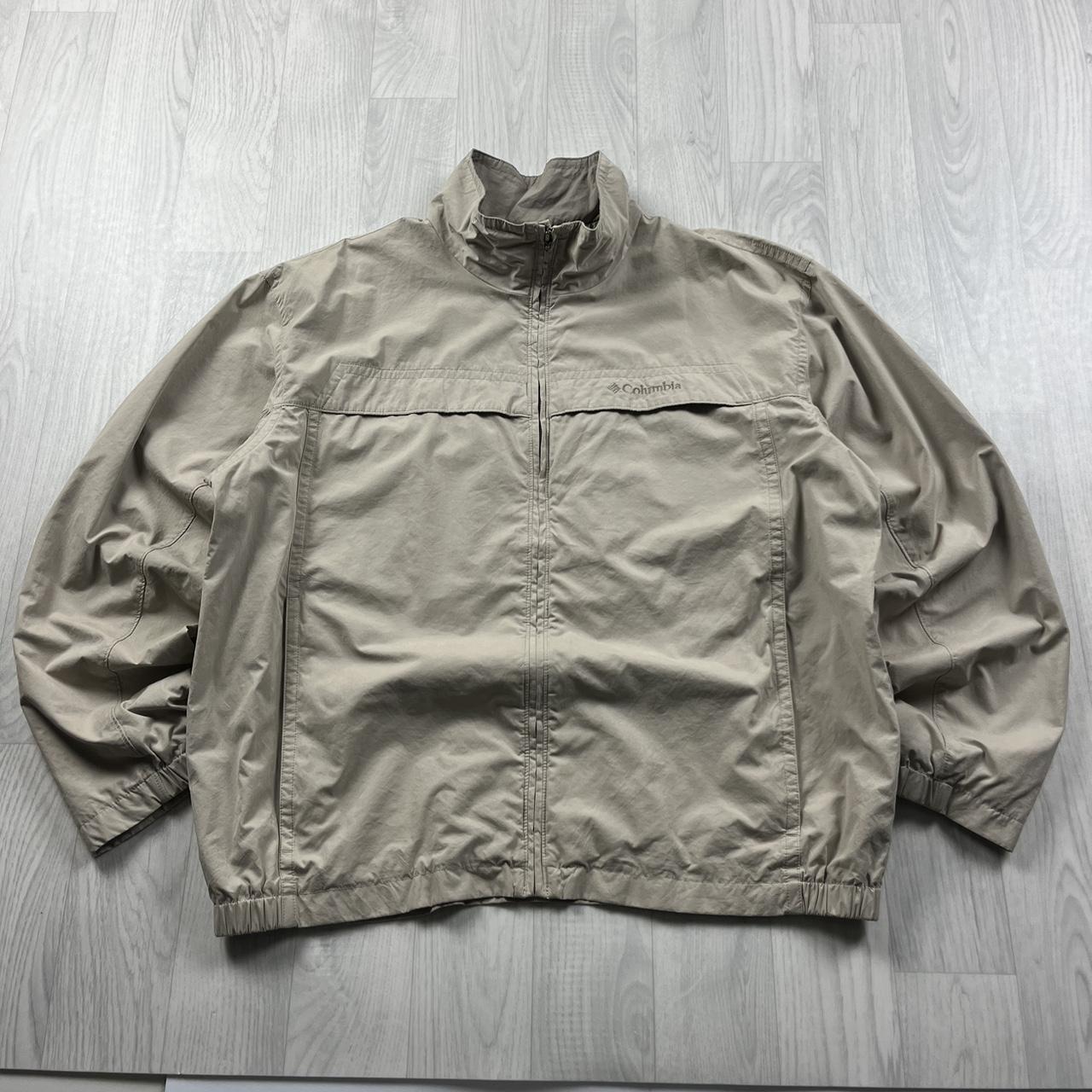 VINTAGE 00s COLUMBIA LIGHTWEIGHT JACKET BEIGE