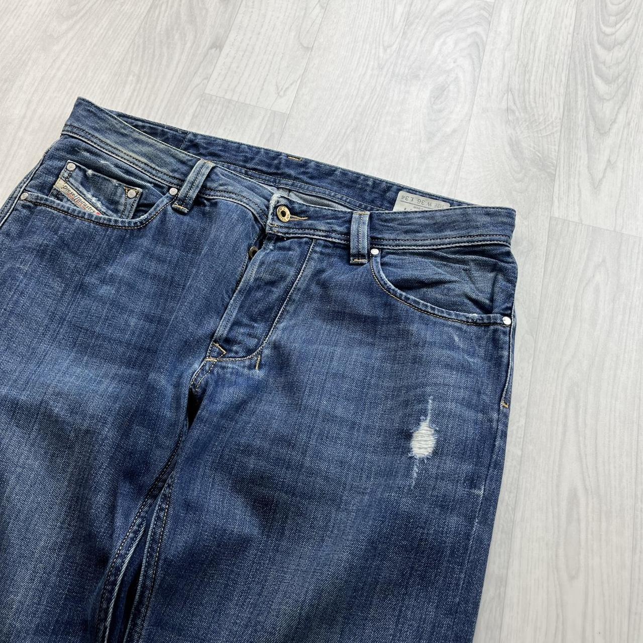 VINTAGE DIESEL LARKEE STRAIGHT LEG JEANS BLUE