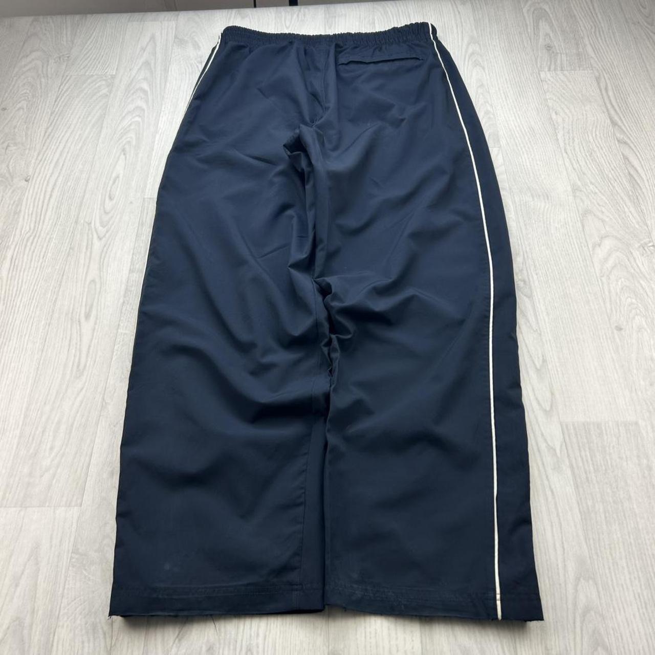 VINTAGE Y2K NIKE BAGGY TRACKSUIT BOTTOMS NAVY