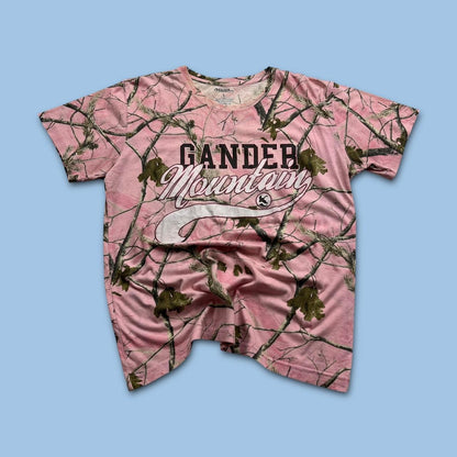 VINTAGE Y2K REALTREE T SHIRT CAMO PINK