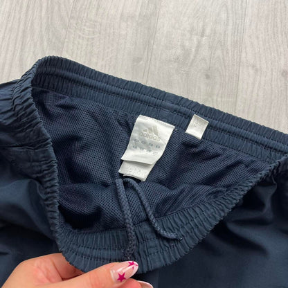 VINTAGE Y2K ADIDAS BAGGY TRACKSUIT BOTTOMS NAVY