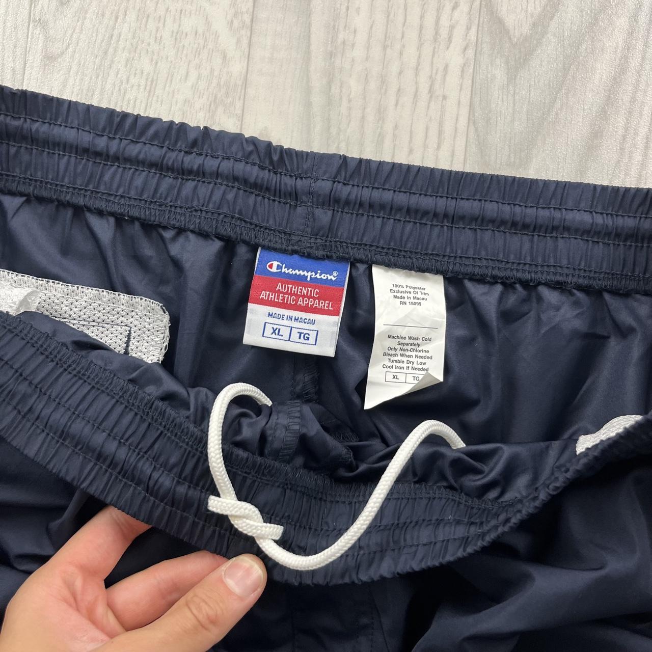 VINTAGE Y2K CHAMPION BAGGY TRACKSUIT BOTTOMS NAVY