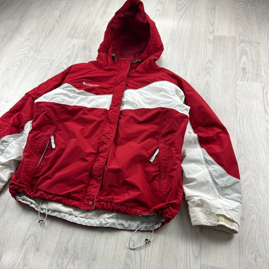 VINTAGE Y2K COLUMBIA TECHNICAL UTILITY SKI JACKET RED