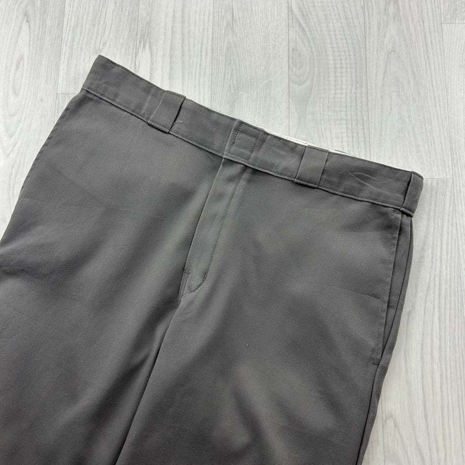 VINTAGE Y2K DICKIES 874 BAGGY TROUSERS GREY