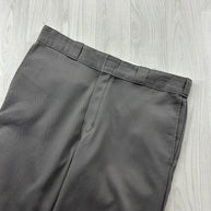 VINTAGE Y2K DICKIES 874 BAGGY TROUSERS GREY