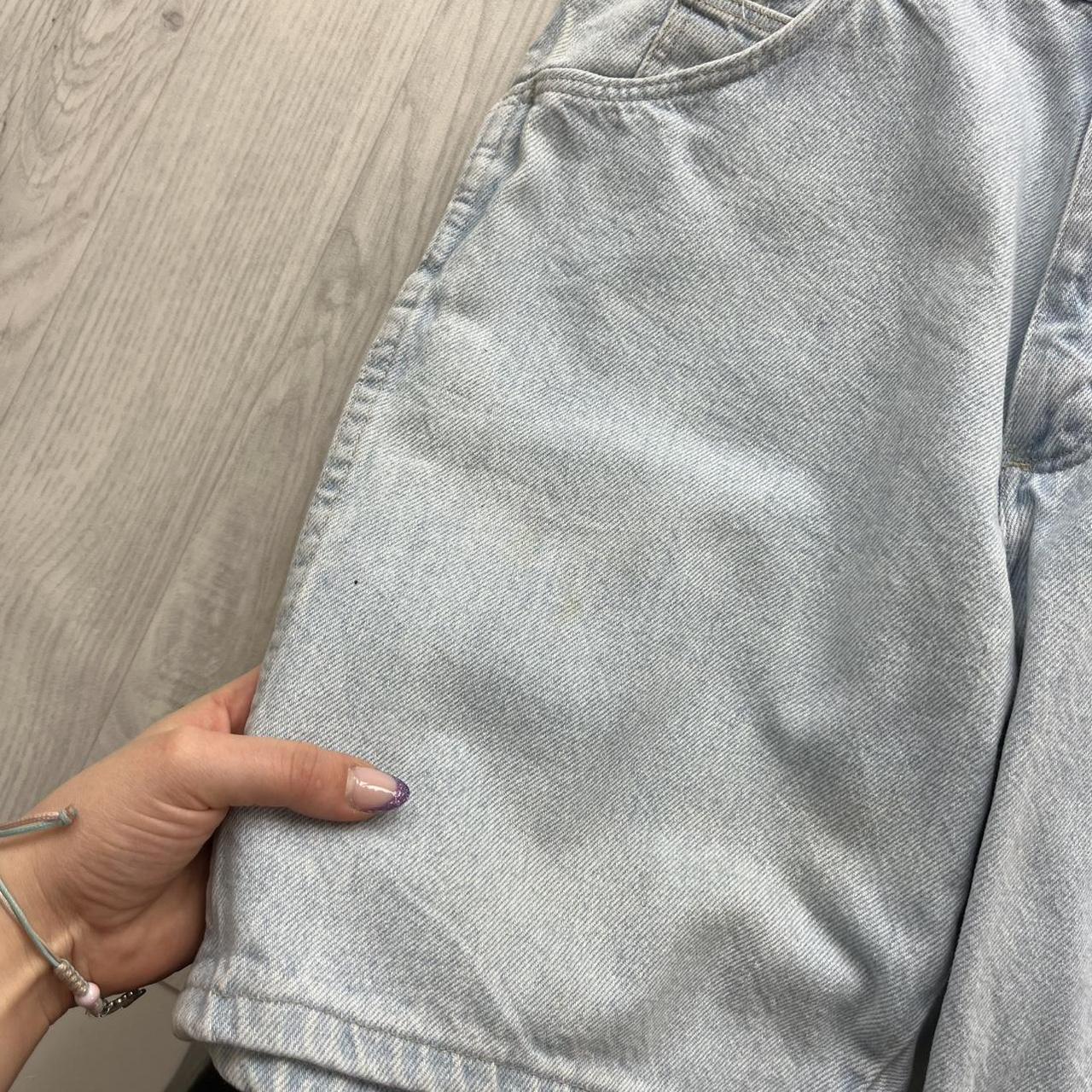 VINTAGE 00s WRANGLER BAGGY LOOSE JORTS BLUE
