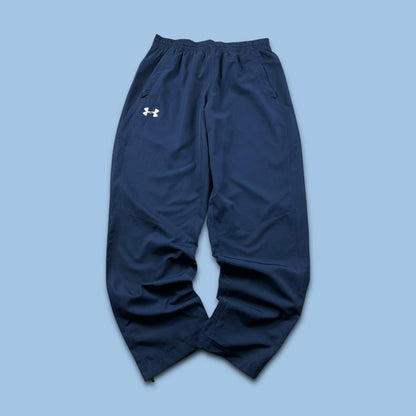 UNDER ARMOUR BAGGY TRACKSUIT BOTTOMS NAVY