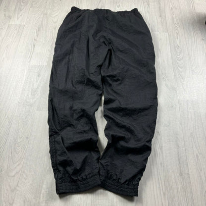 VINTAGE 90s ADIDAS BAGGY TRACKSUIT BOTTOMS BLACK