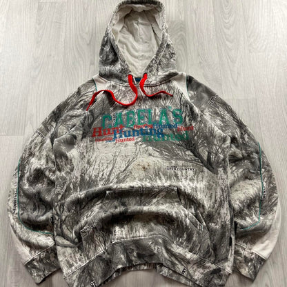 VINTAGE CABELAS REALTREE HOODIE CAMO