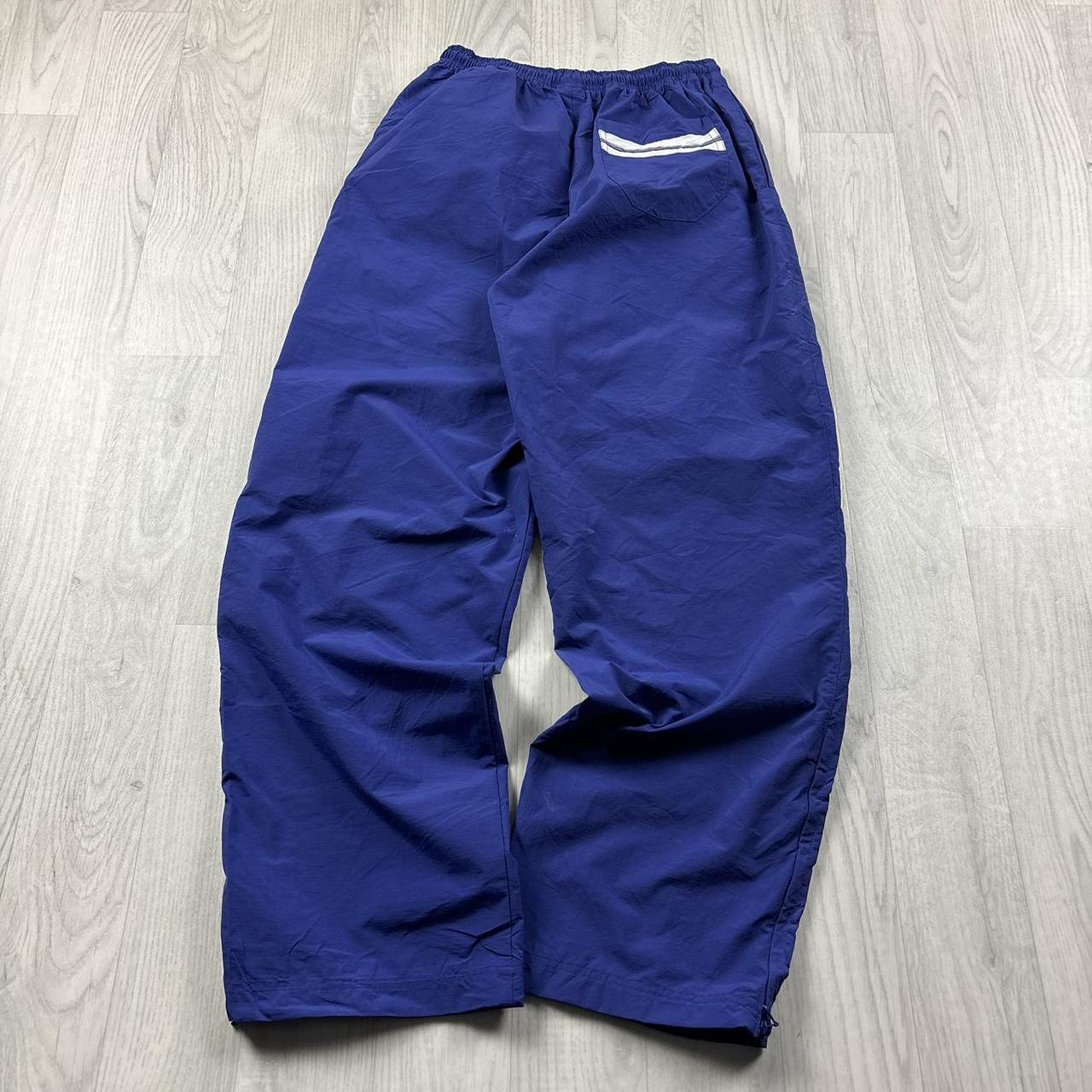 VINTAGE Y2K NIKE BAGGY TRACKSUIT BOTTOMS PURPLE
