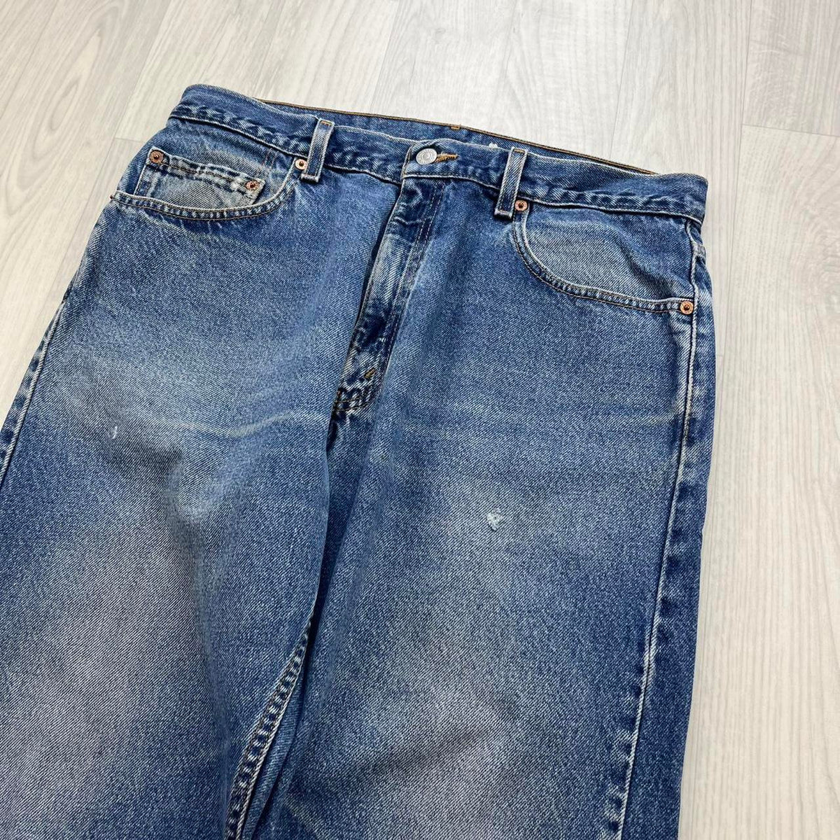 VINTAGE 00s LEVIS 505 LOOSE JEANS BLUE