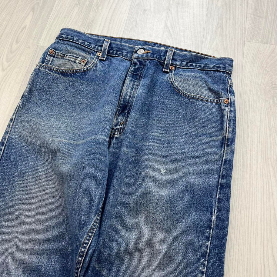 VINTAGE 00s LEVIS 505 LOOSE JEANS BLUE