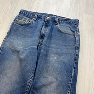 VINTAGE 00s LEVIS 505 LOOSE JEANS BLUE