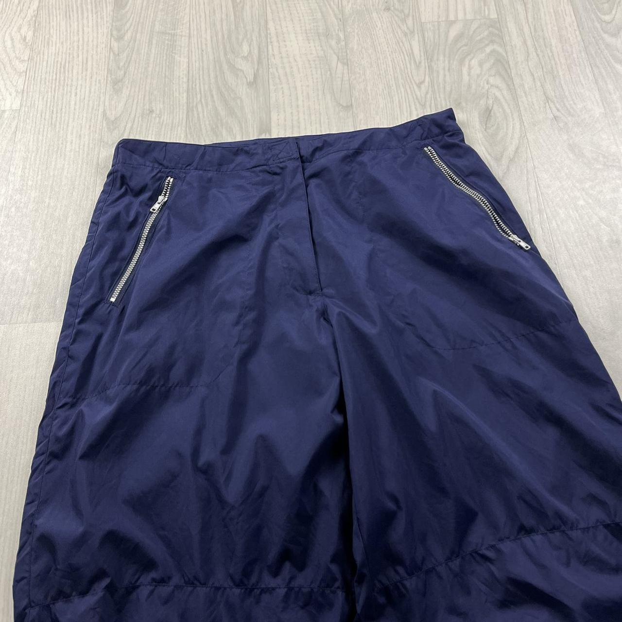VINTAGE Y2K FILA BAGGY TRACKSUIT BOTTOMS NAVY