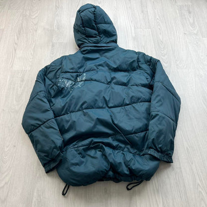 VINTAGE Y2K ONEILL SKI PUFFER JACKET BLUE TEAL