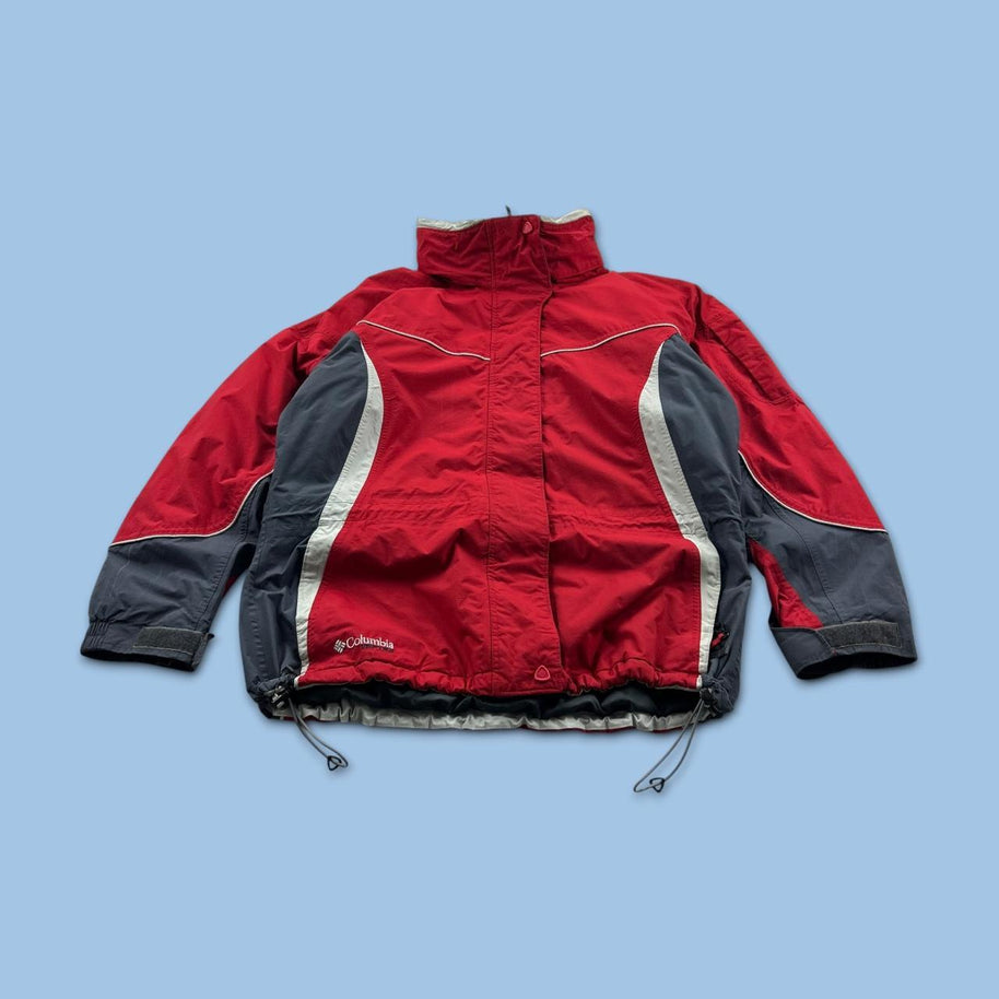 VINTAGE Y2K COLUMBIA TECHNICAL UTILITY SKI JACKET RED