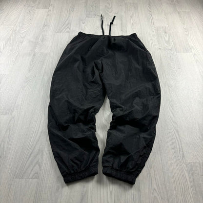 NIKE BAGGY TRACKSUIT BOTTOMS BLACK