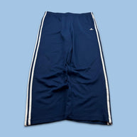 VINTAGE Y2K ADIDAS SIDE STRIPE BAGGY TRACKSUIT BOTTOMS NAVY