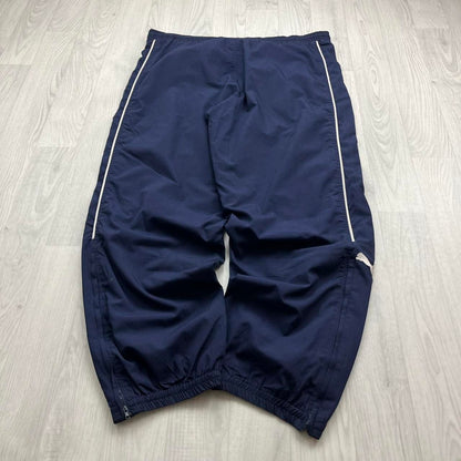 VINTAGE Y2K PUMA BAGGY TRACKSUIT BOTTOMS NAVY