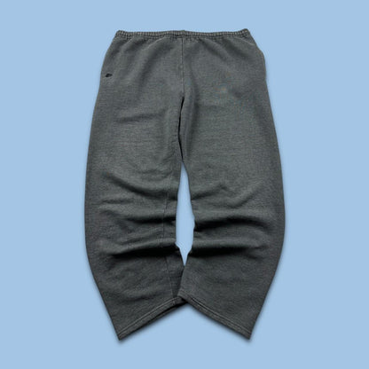 VINTAGE RUSSELL ATHLETIC BAGGY COTTON SWEATPANTS CHARCOAL GREY