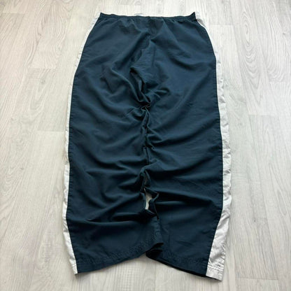 VINTAGE Y2K NIKE BAGGY TRACKSUIT BOTTOMS NAVY