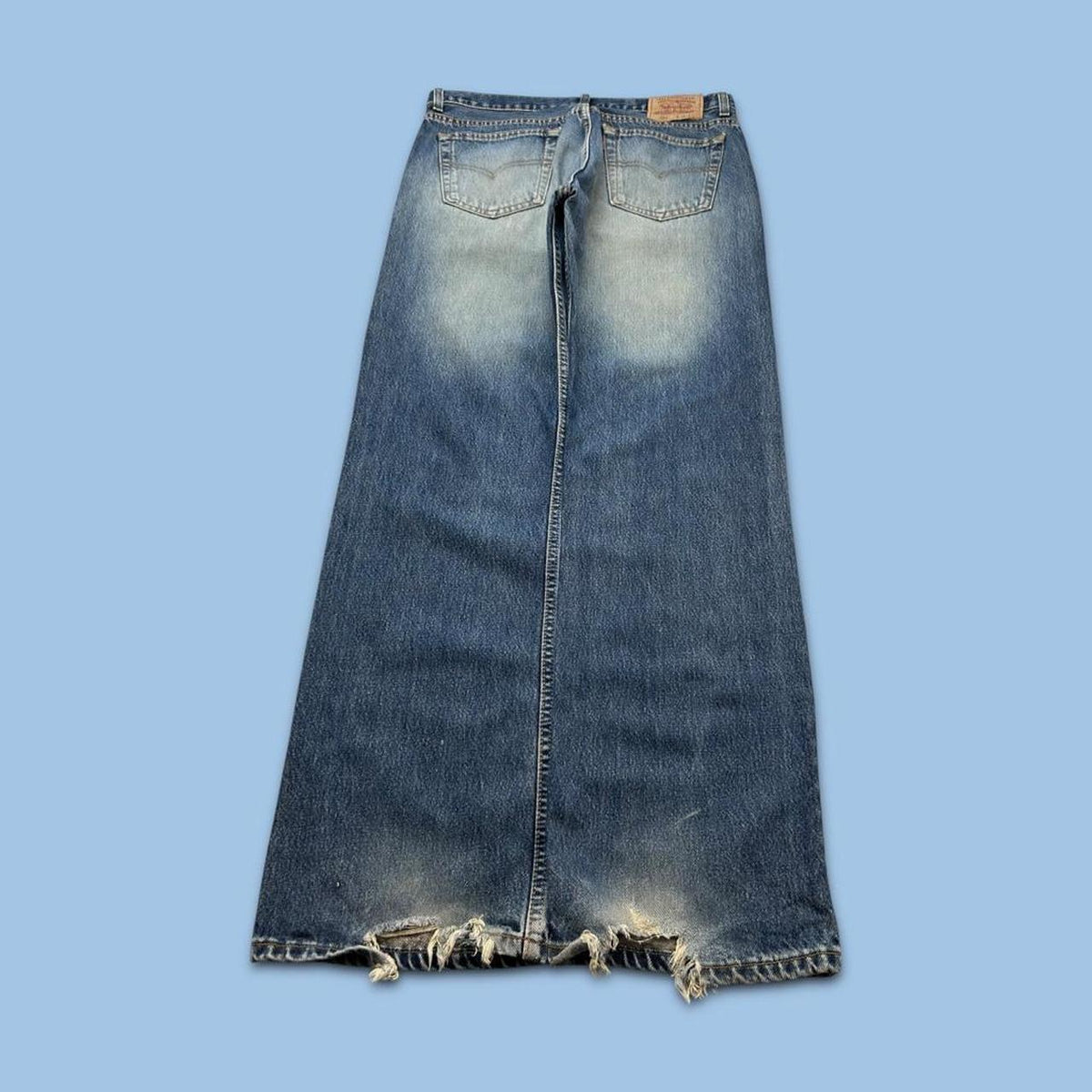 VINTAGE 00s LEVIS 503 LOOSE JEANS BLUE