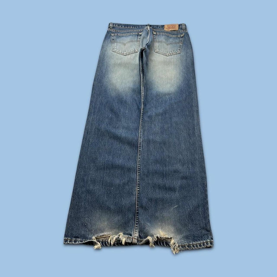 VINTAGE 00s LEVIS 503 LOOSE JEANS BLUE
