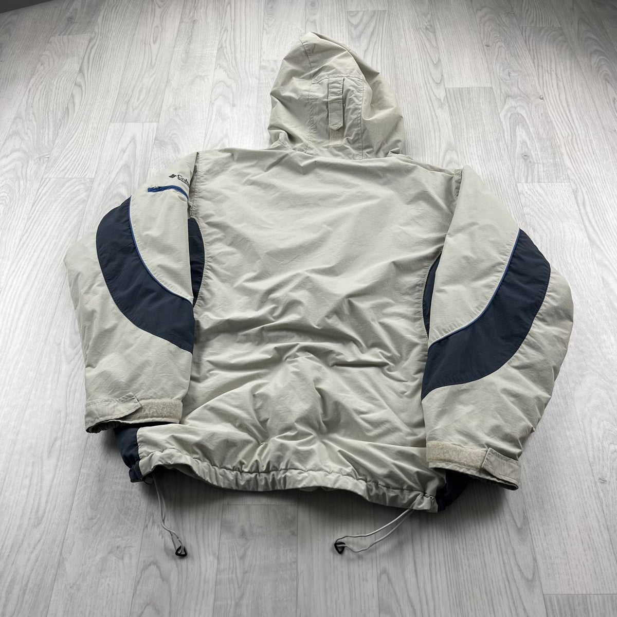 VINTAGE Y2K COLUMBIA TECHNICAL JACKET CREAM