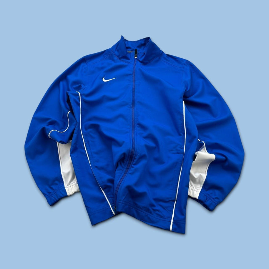 VINTAGE 00s NIKE TRACK JACKET BLUE