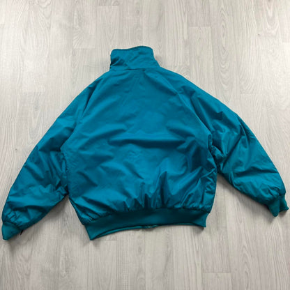 VINTAGE 00s COLUMBIA REVERSIBLE PADDED JACKET PURPLE BLUE